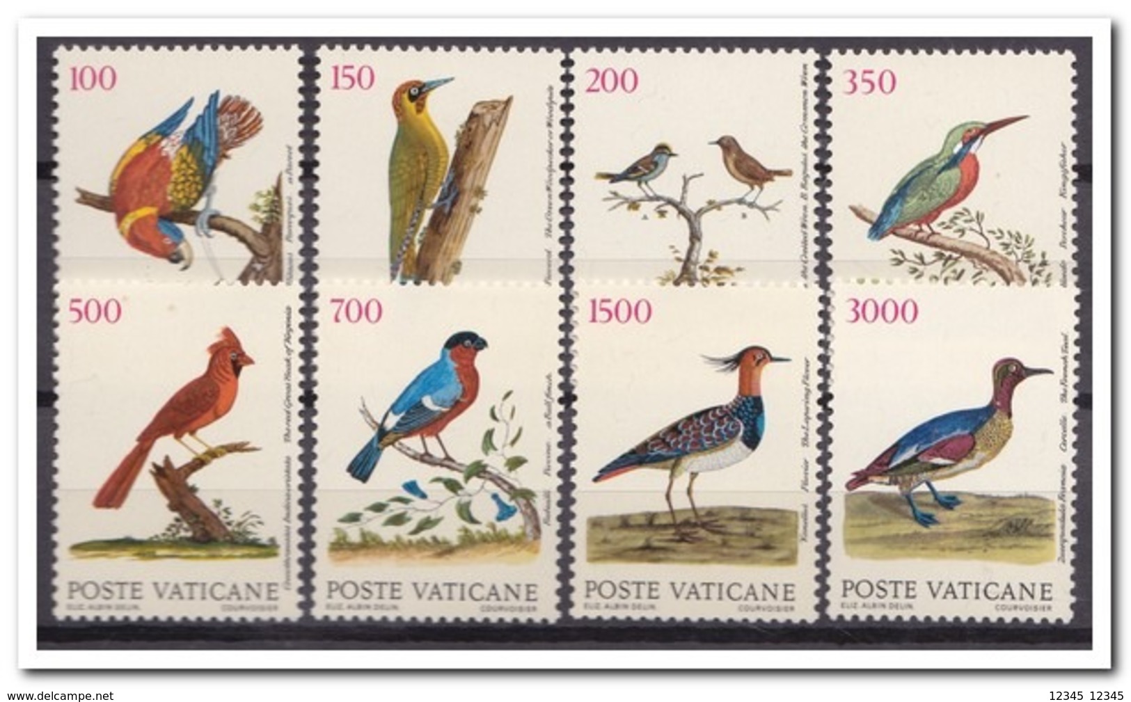 Vaticaan 1989, Postfris MNH, Birds - Ongebruikt