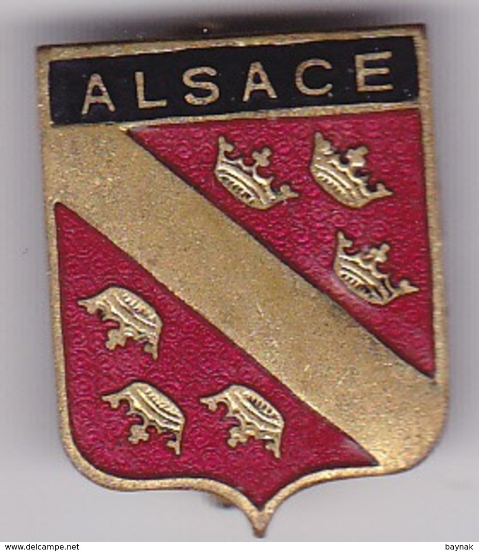 PIN  --  FRANCE  --  ALSACE  --  ENAMEL - Ohne Zuordnung