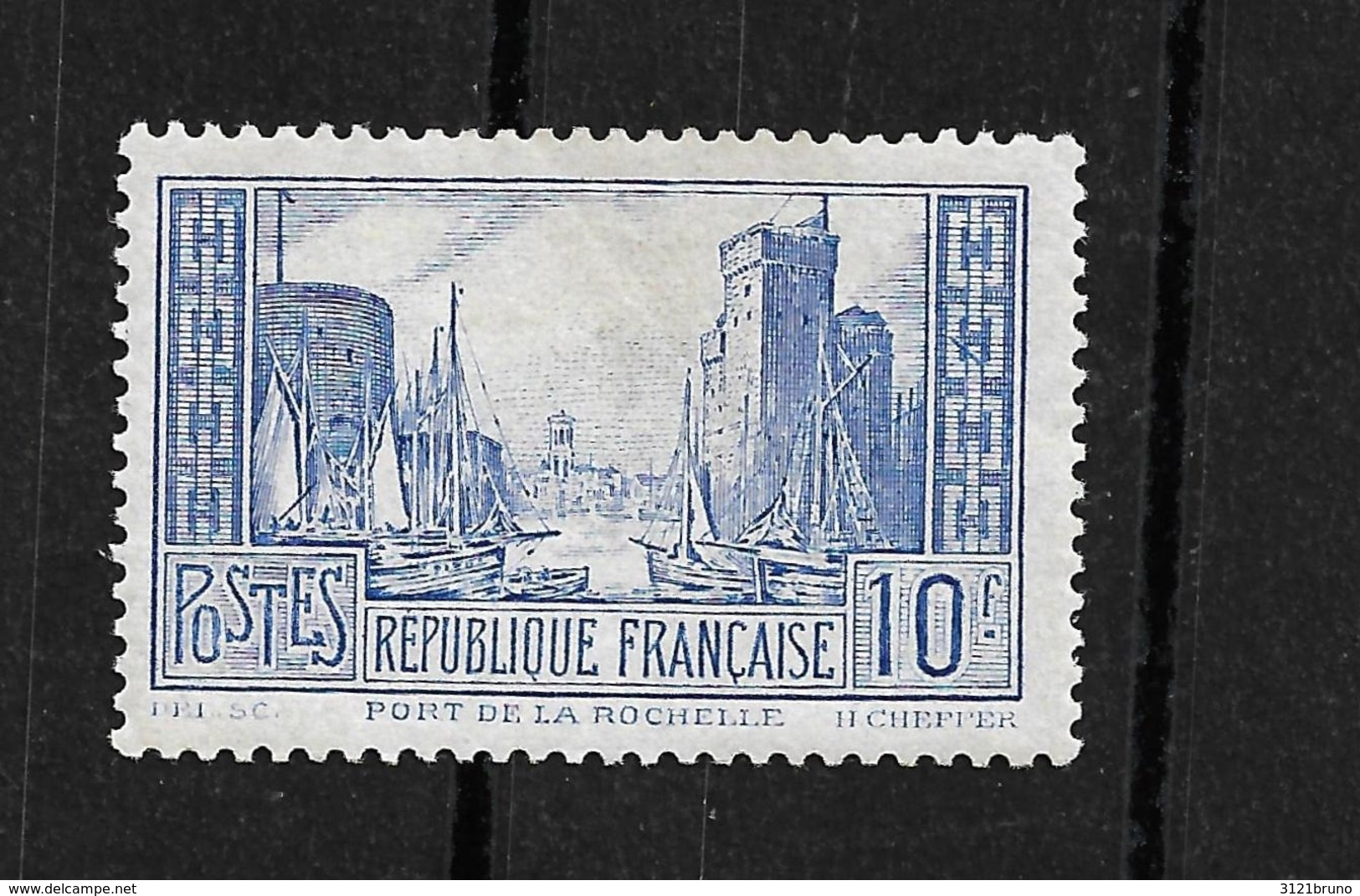 YT N° N°261 Type 1 NEUF GOMME** Petite Trace  Voir Scans , Nuance Bleu Clair - Unused Stamps