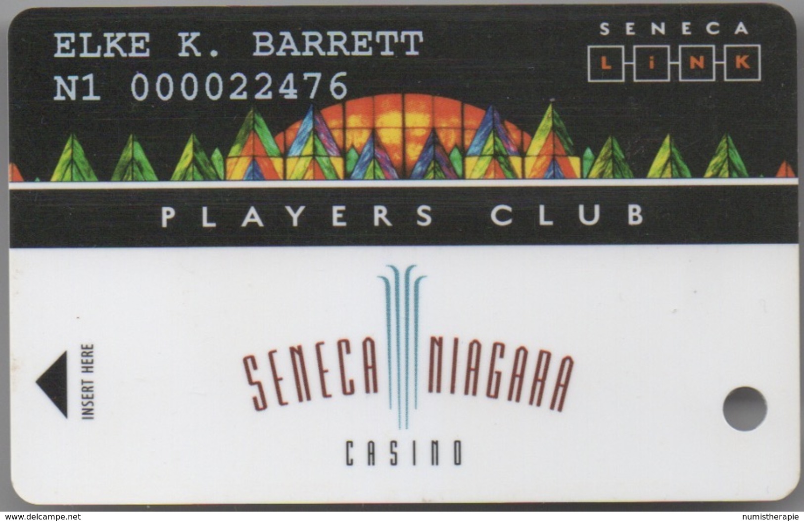 Seneca Niagara Casino : Players Club - Cartes De Casino