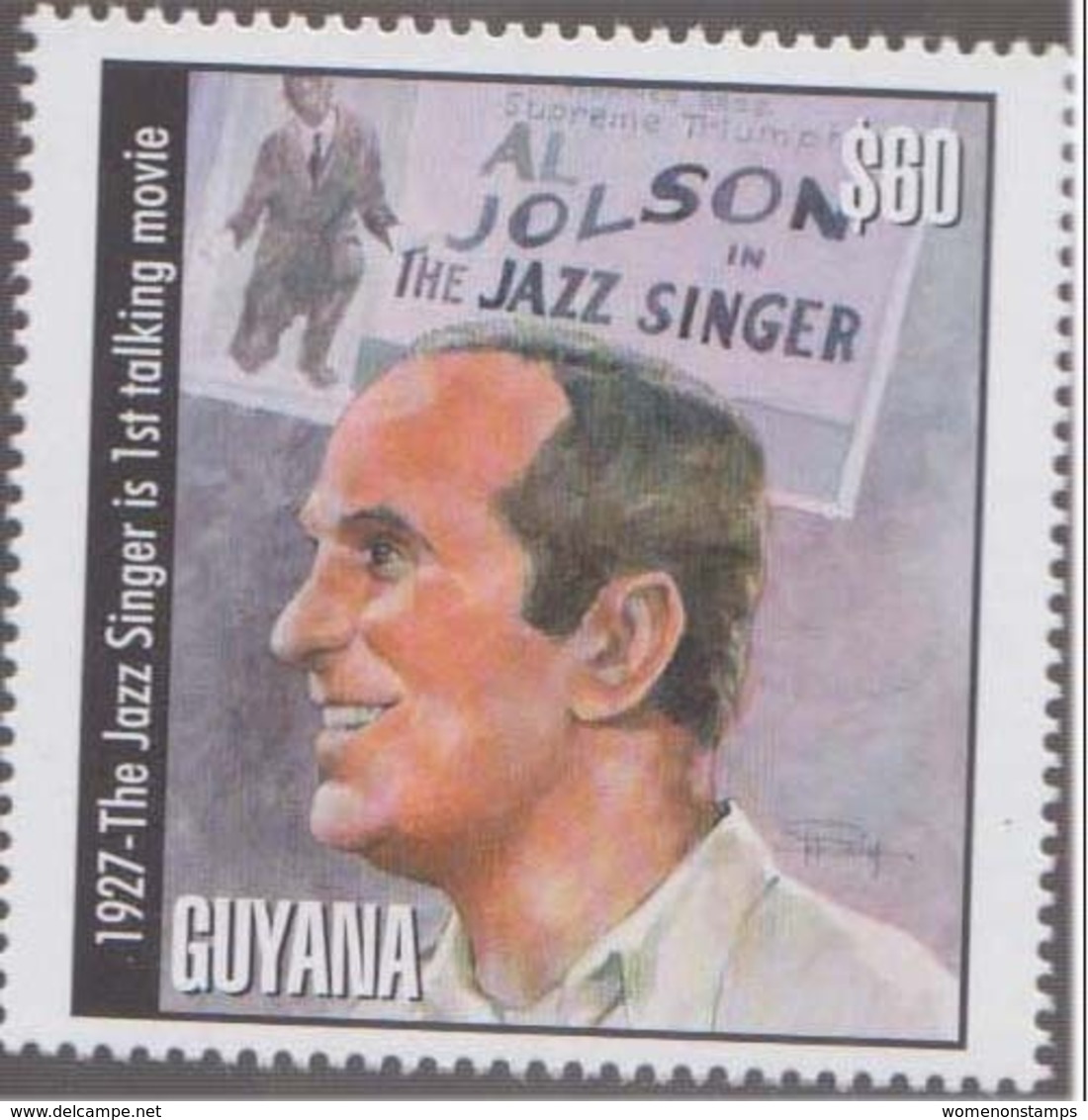 Jewish Al Jolson In First Talking Movie, W, Cinema Movie, Film, Actor, Judaica MNH - Jewish