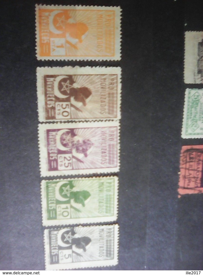 Local Stamps From Spain - Spanish Civil War Labels