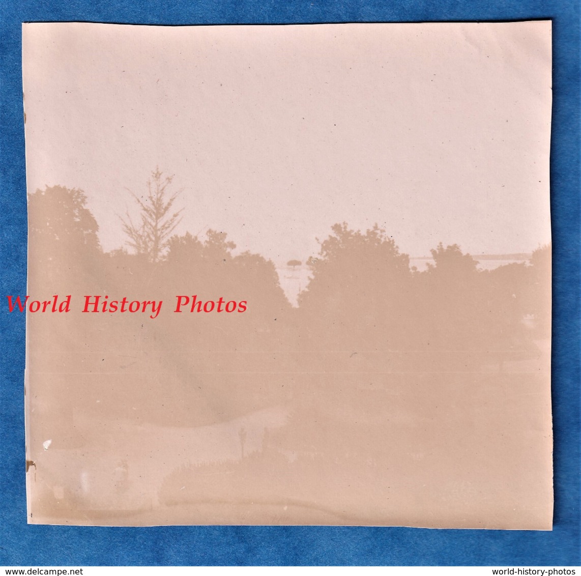 2 Photos Anciennes - GENEVE ( Suisse ) - Le Lac Léman - Vue à Situer - Histoire Patrimoine - Anciennes (Av. 1900)