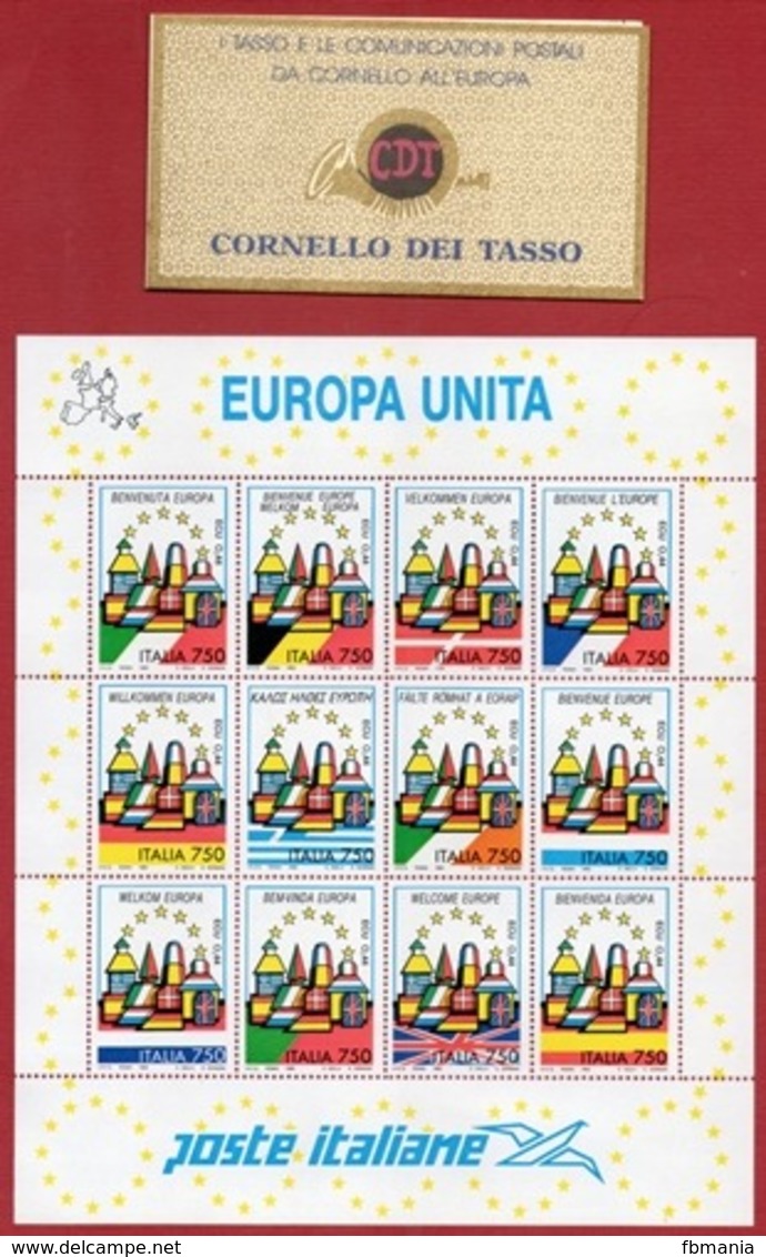 Italia 1993 - Annata 1993 Completa  Sottofacciale MNH ** Leggere Descrizione - Années Complètes