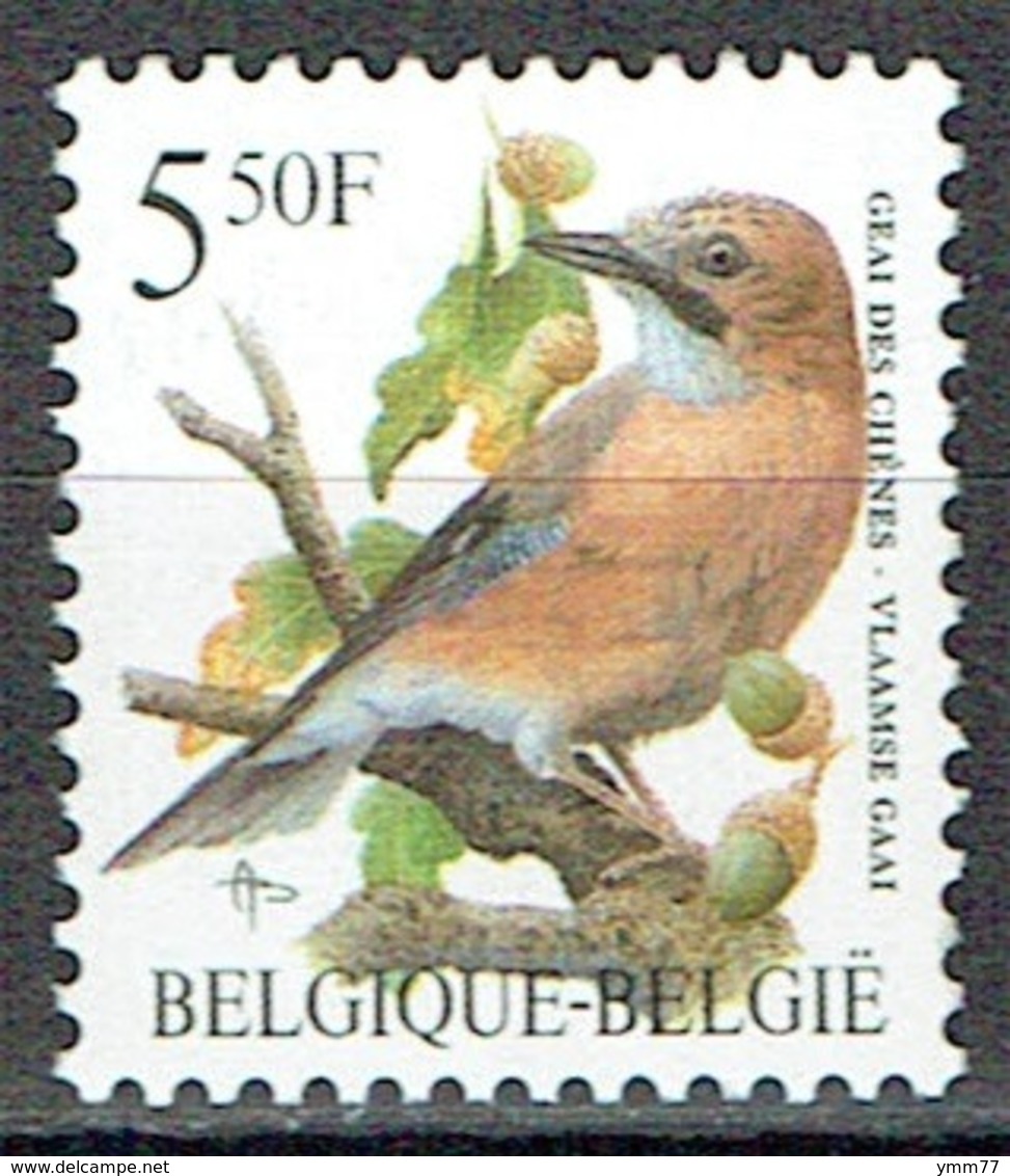 5,50 F Geai Des Chênes : Série Courante Des Oiseaux De Buzin - Ungebraucht