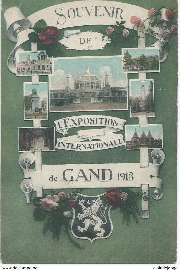 Gent - Gand - Souvenir De L'Exposition Internationale De Gand 1913 - Gent