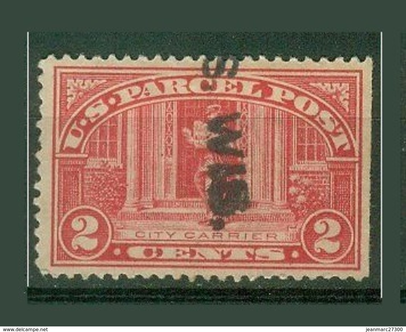 Amériques - Etats Unis Colis Postaux YT N° 2 Oblitérés - Reisgoedzegels