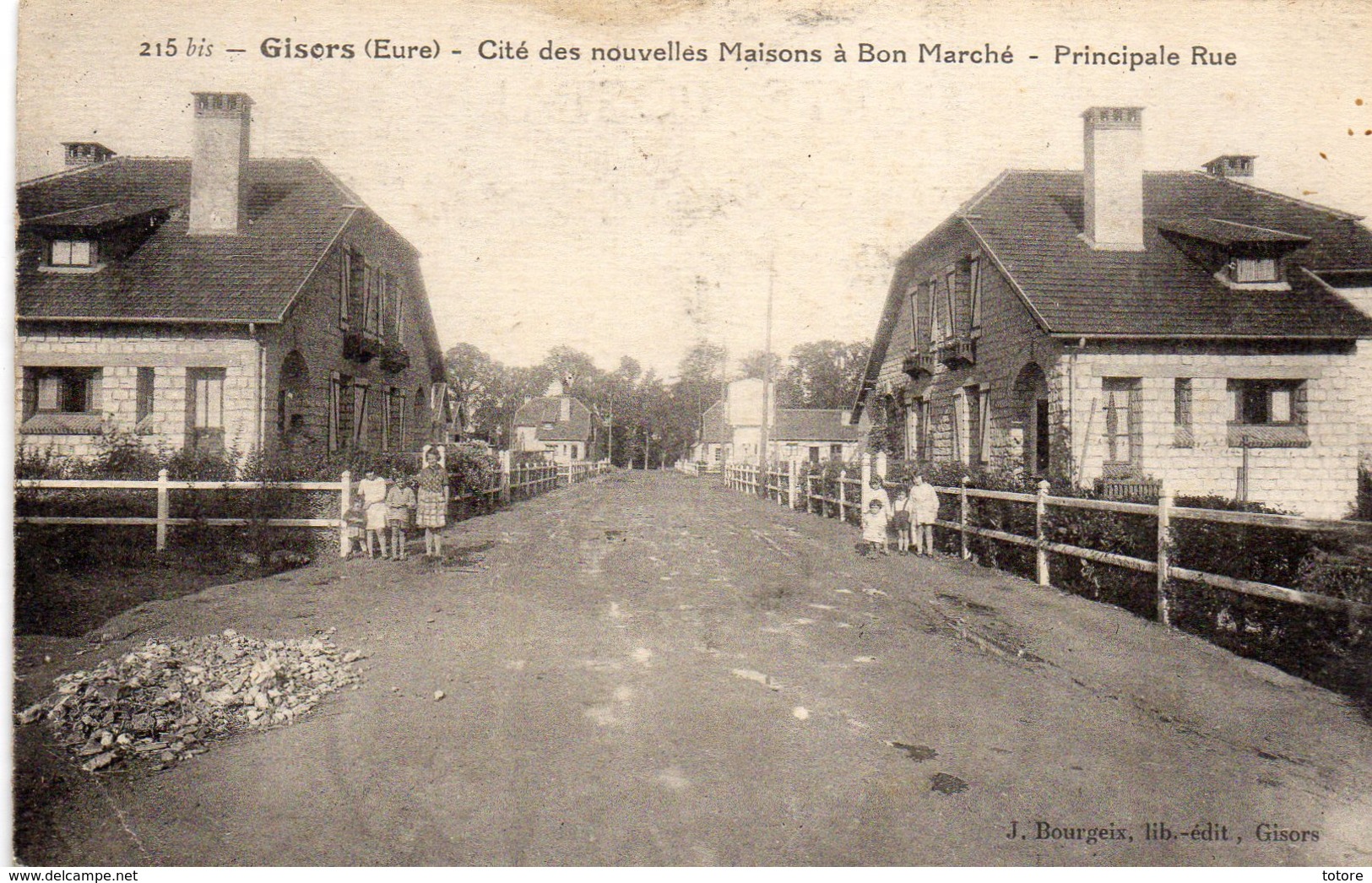 GISORS - Cité Des Maisons à Bon Marché  -Principale Rue - Gisors