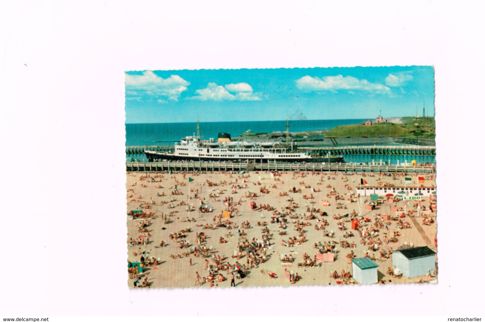 La Malle Et La Petite Plage.Expédié à Leuven. - Oostende