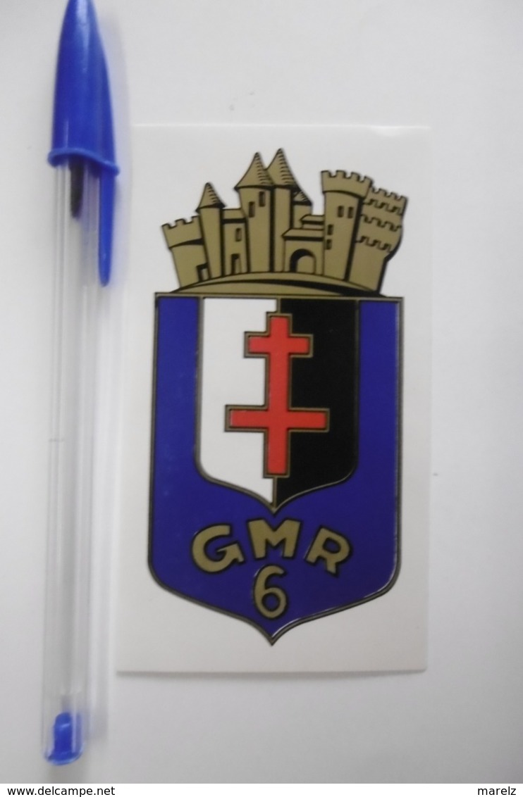 Autocollant Stickers - ARMÉE / Embème GMR 6  De MONTIFNY-LES-METZ - Adesivi