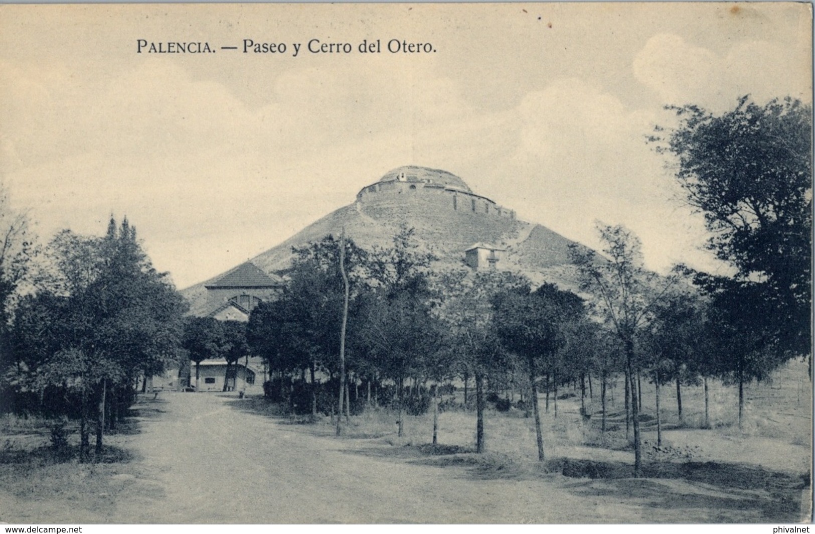 PALENCIA - PASEO Y CERRO DEL OTERO , SIN CIRCULAR , ED. FOTO ALONSO - Palencia