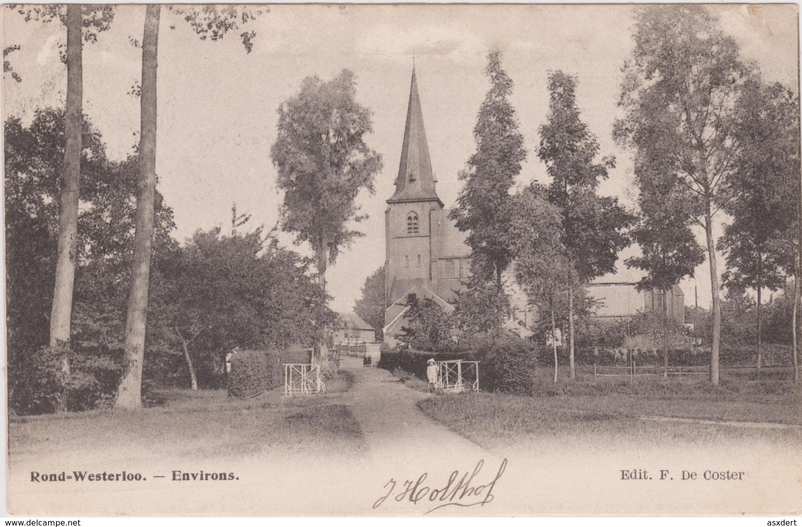 Westerlo - Omgeving - Kerk  Edit. De Coster / +/- 1912 - Westerlo