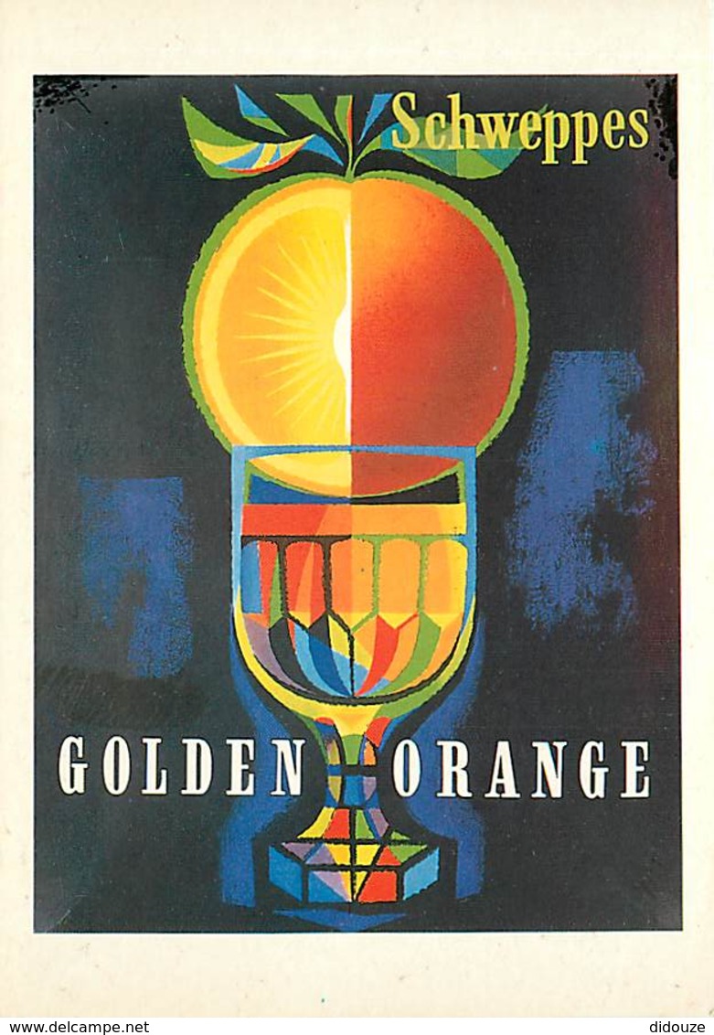 Publicite - 1956 - Schweppes Golden Orange - Collection Les Grands Affichistes Contemporains - Jacques N. Gramond - Cart - Pubblicitari