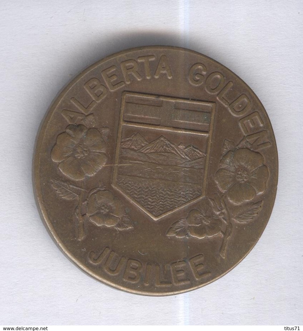 Jeton / Token Canada Alberta Golden Jubilee 1955 - Canada