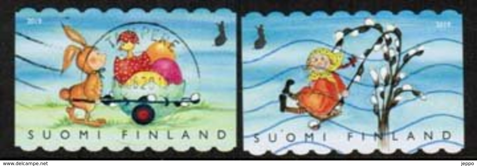 2019 Finland, Easter, Complete Used Set. - Used Stamps