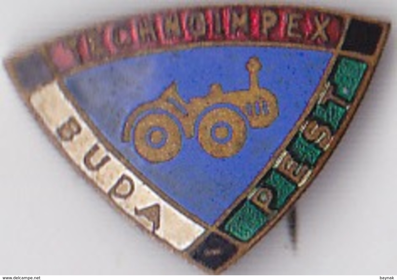 OLD PIN  --   HUNGARY --  TECHNOIMPEX  --  BUDAPEST  --  TRACTOR - Sonstige & Ohne Zuordnung