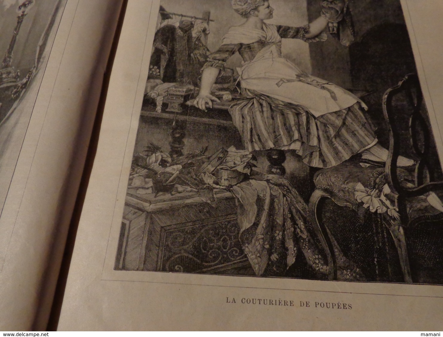 LA FAMILLE 1898 La Mode Illustree - Belle Toilette-chapeau Etc...benjamin Rabier - 1801-1900