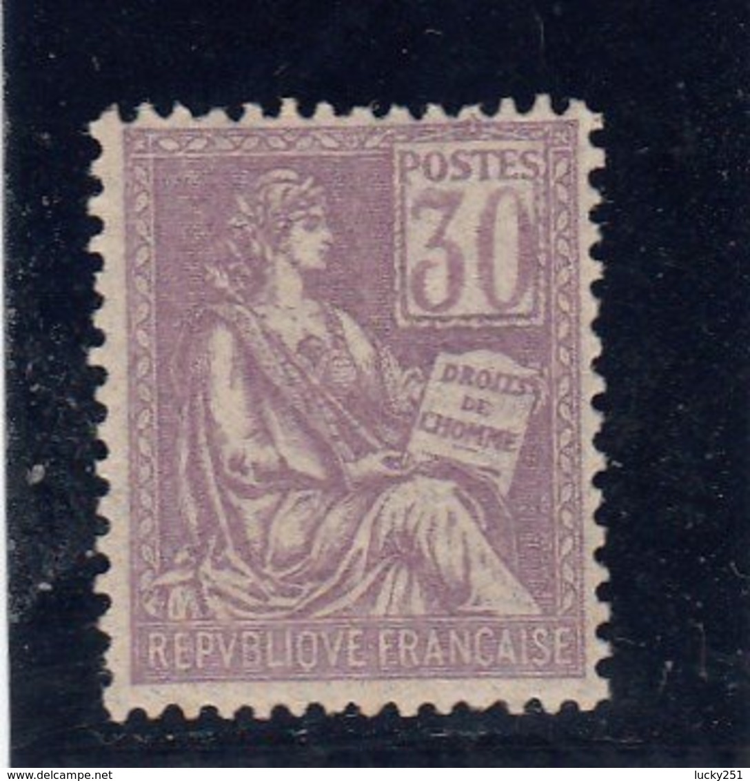 France - Année 1900-01 - N°115** - Type Mouchon - 30c Violet - Bon Centrage - Cote 315€ - 1900-02 Mouchon