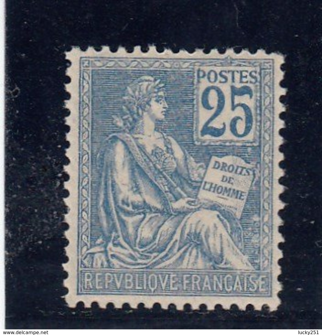 France - Année 1900-01 - N°118** - Type Mouchon - 25c Bleu - Bon Centrage - Cote 560€ - 1900-02 Mouchon