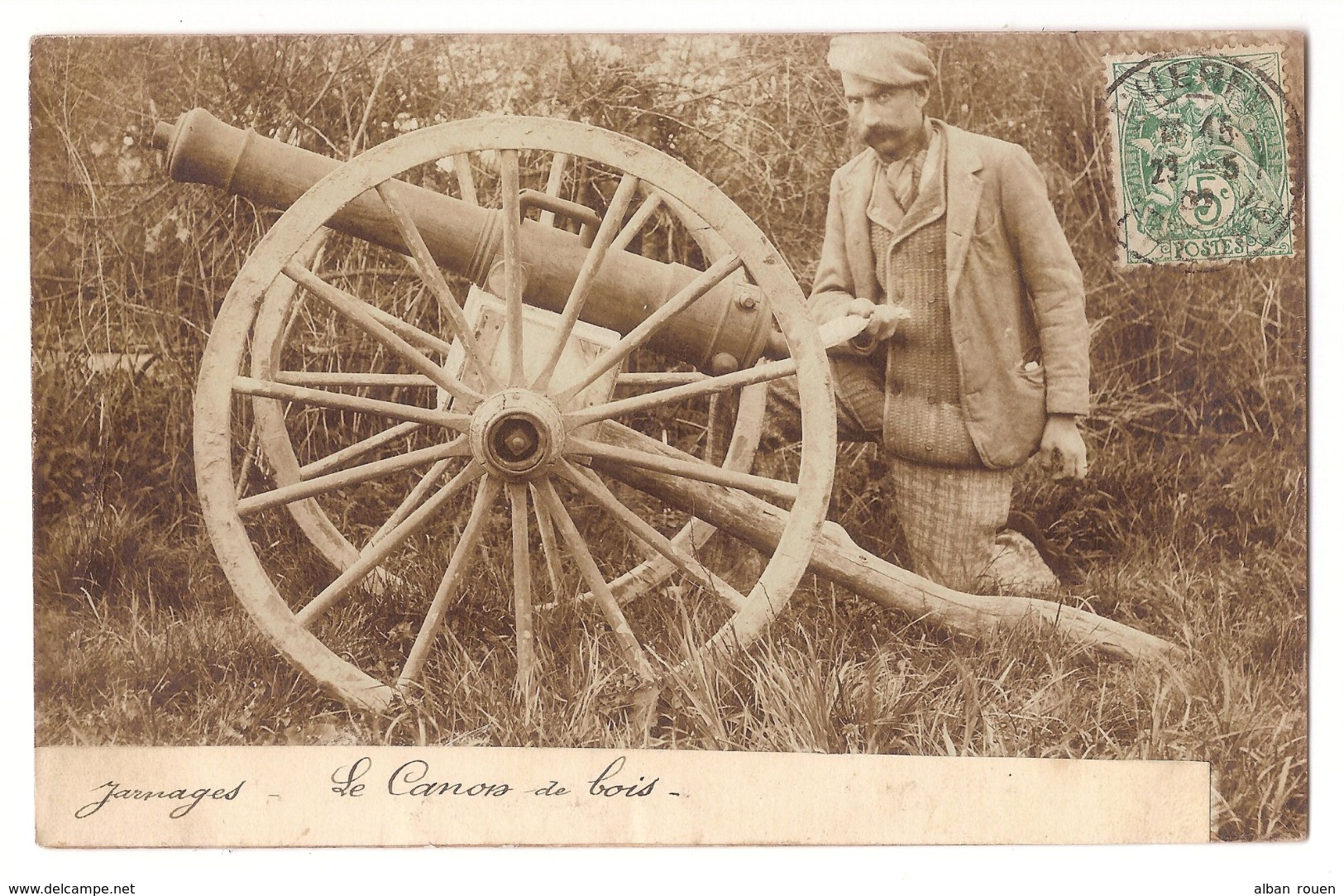 CPP 195 - JARNAGES - Le Canon De Bois - Altri & Non Classificati