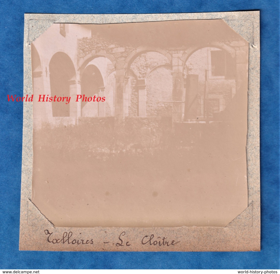 Photo Ancienne - TALLOIRES - Le Cloître - Vers 1900 - Haute Savoie Montmin Histoire Patrimoine - Anciennes (Av. 1900)
