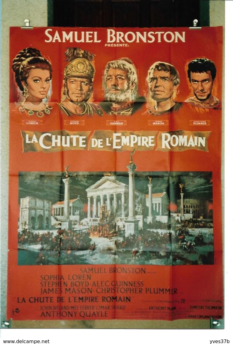 "La Chute De L'Empire Romain" Sophia Loren...1964 - 120x160 TTB - Plakate & Poster