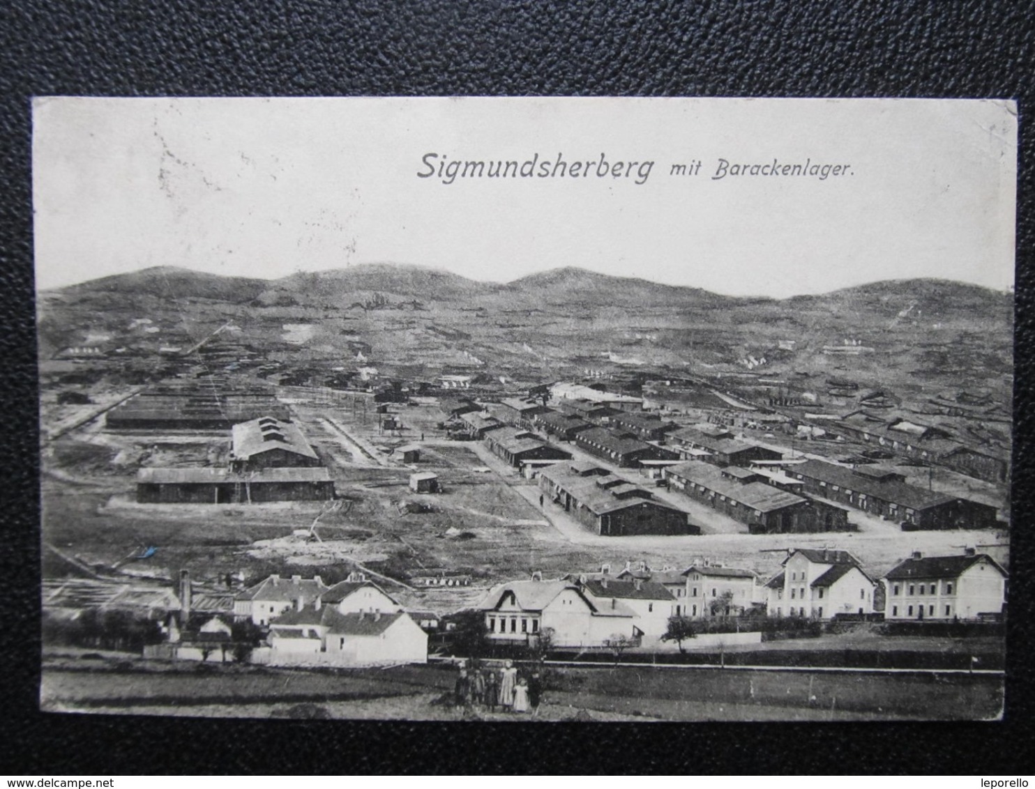 AK SIGMUNDSHERBERG Bei Horn Barakenlager 1916  // D*40359 - Horn