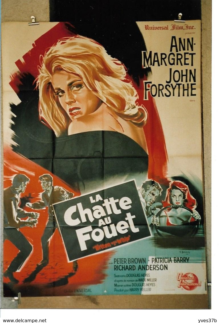 "La Chatte Au Fouet" Ann-Margret, J.Forsyth...1965 -120x160 - TTB - Plakate & Poster