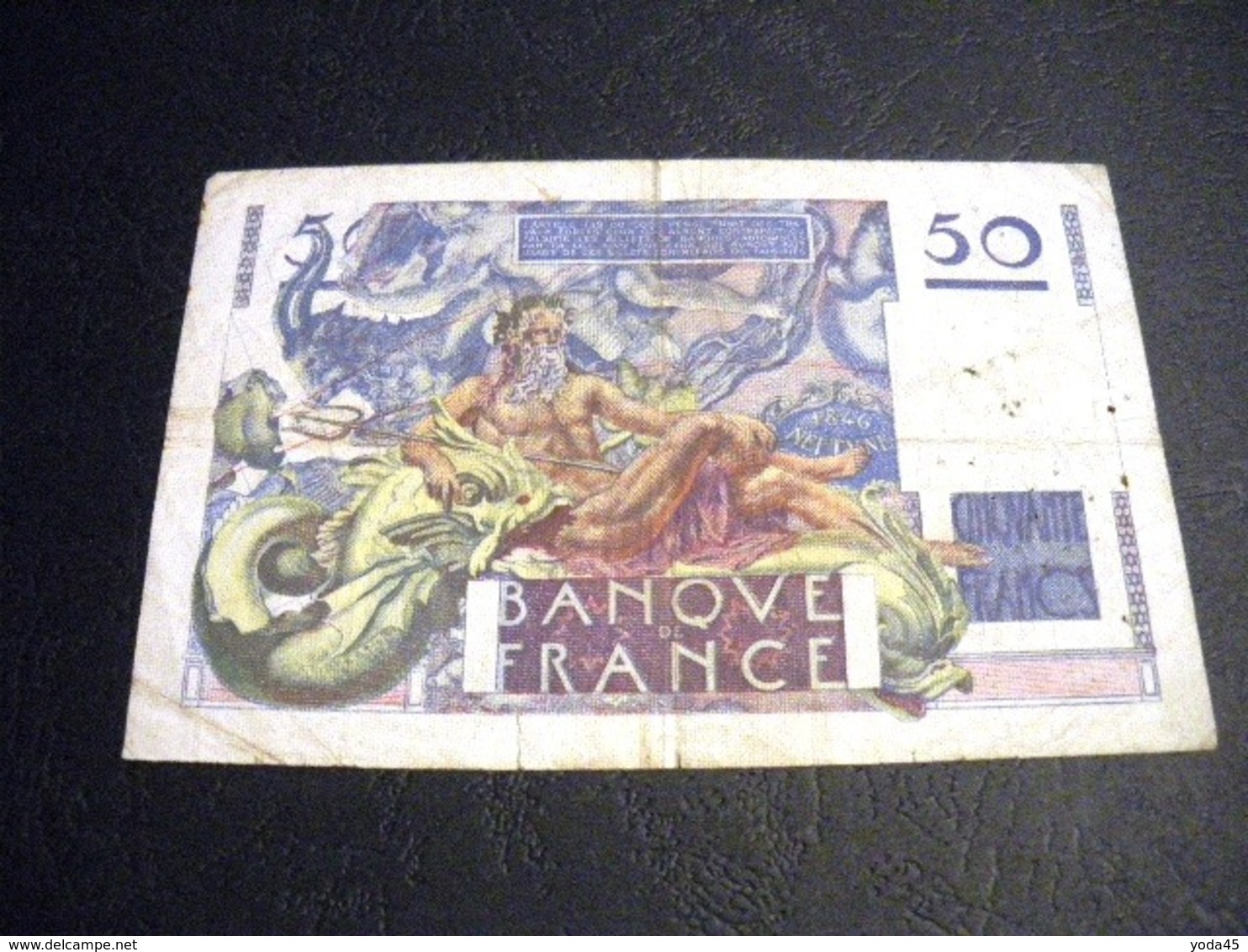 FRANCE 50 Francs 31/05/1946 "le Verrier", Pick N° 127 A ,fayette N°20 (5), FRANCIA ,FRANKREICH , - 50 F 1946-1951 ''Le Verrier''