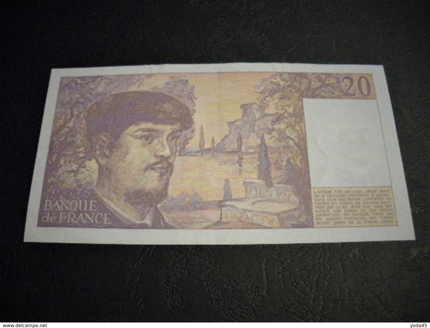 FRANCE 20 Francs 1986 "debussy", Pick N° 151 A ,fayette N°66 (7), FRANCIA ,FRANKREICH , - 20 F 1980-1997 ''Debussy''