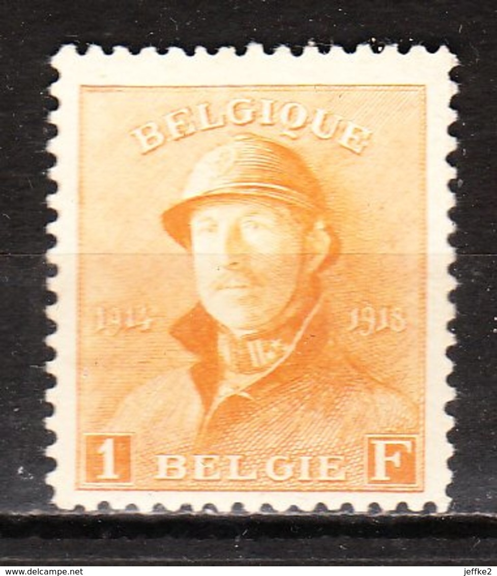 175**  Roi Albert Casqué - Bonne Valeur - MNH** - COB 120 - Vendu à 13.50% Du COB!!!! - 1919-1920 Behelmter König