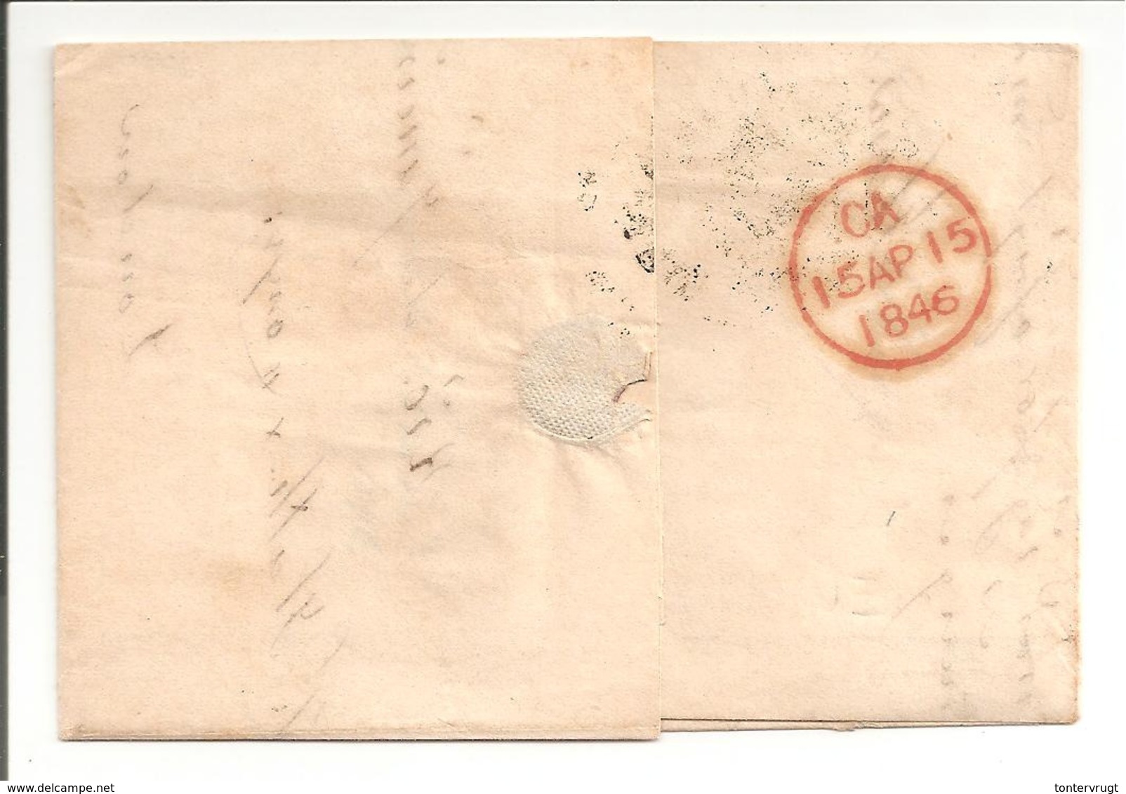 Rio Janeiro 21.2.1846>London - Prephilately