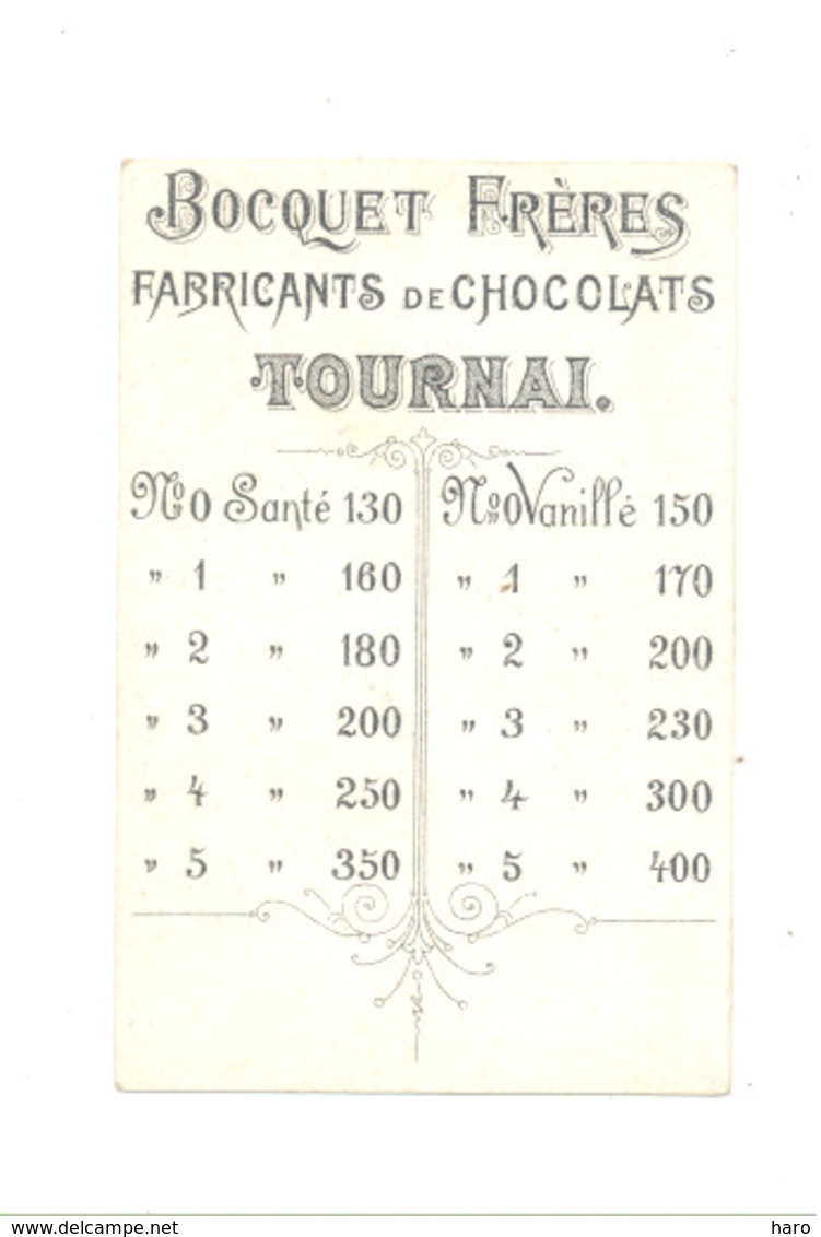 Chromo Publicitaire - Lot De 5 - Chocolat BOCQUET à TOURNAI - Singe Farceur   (b265) - Autres & Non Classés