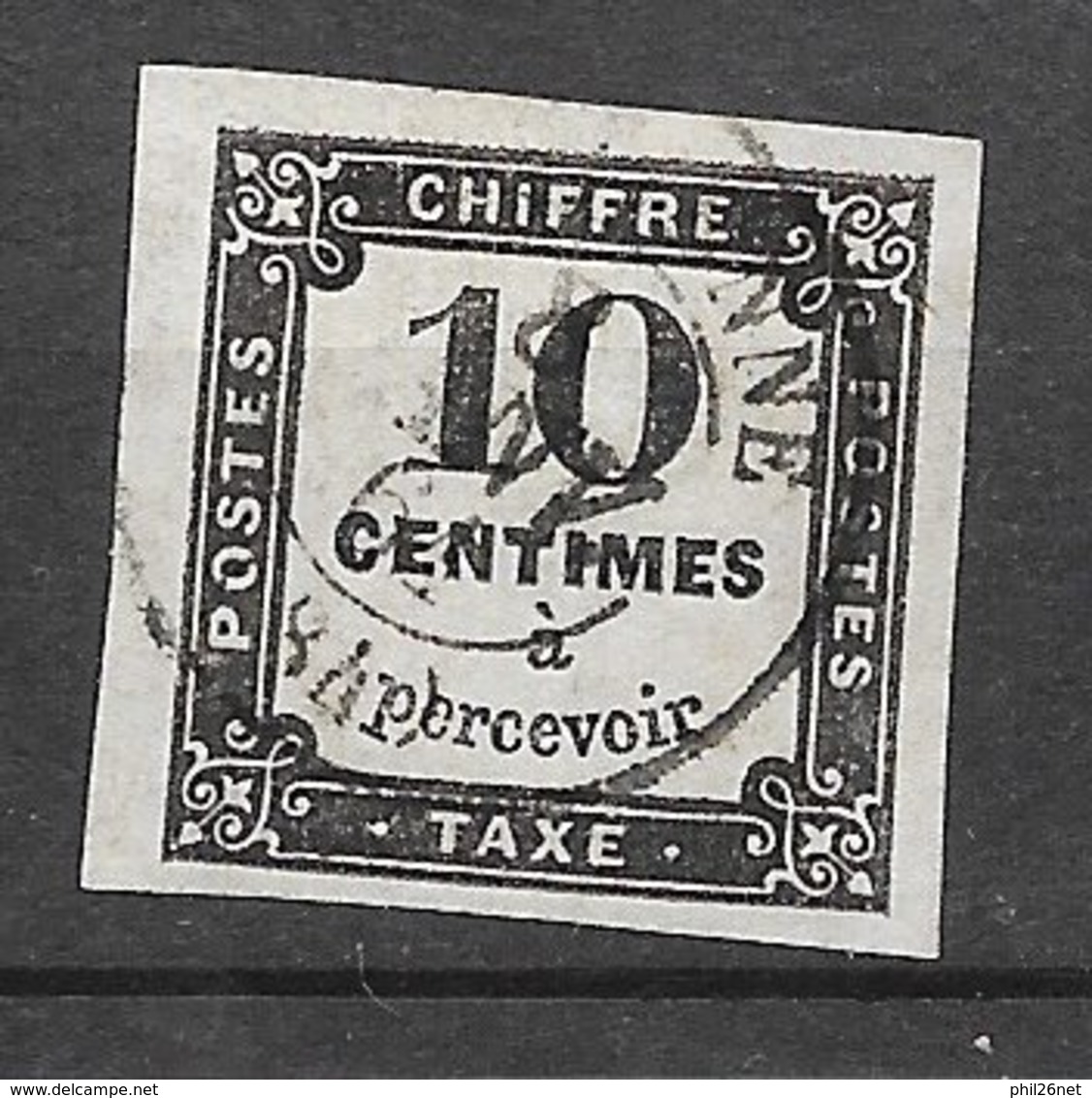 France Tatxe   N° 2A  Oblitéré   B/   TB      - 1859-1959 Used