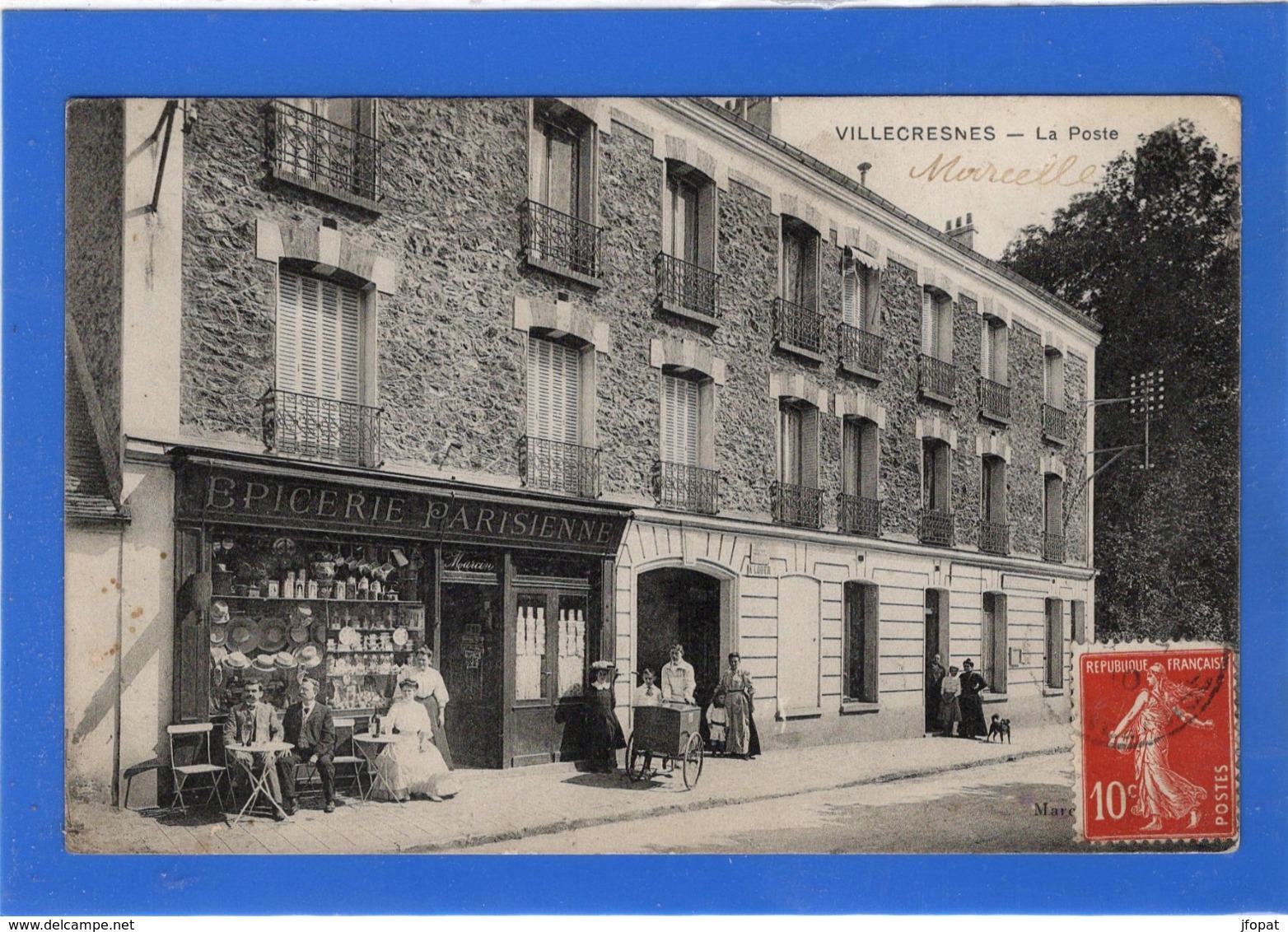 94 VAL DE MARNE - VILLECRESNES La Poste Et L'Epicerie Parisienne - Villecresnes