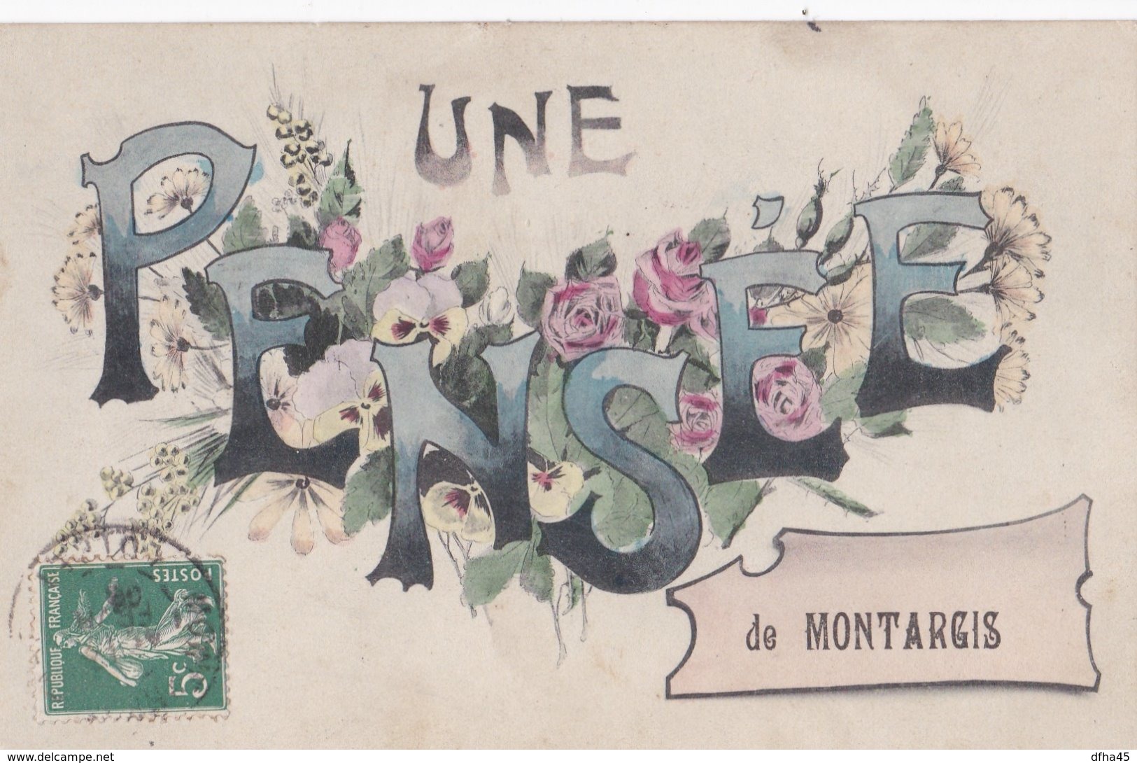 Montargis : Une Pensée De Montargis - Montargis