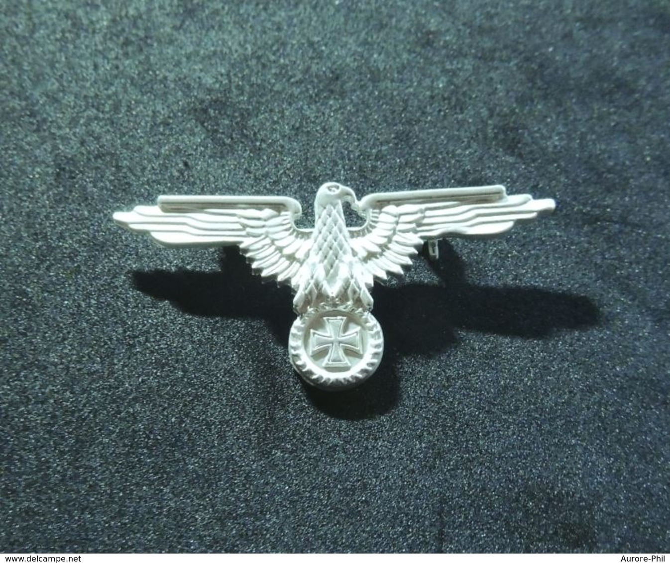 Broche Croix De Fer Avec Aigle Armée 3e Reich Allemand Seconde Guerre Mondiale (/!\ Réplique /!\) - Allemagne