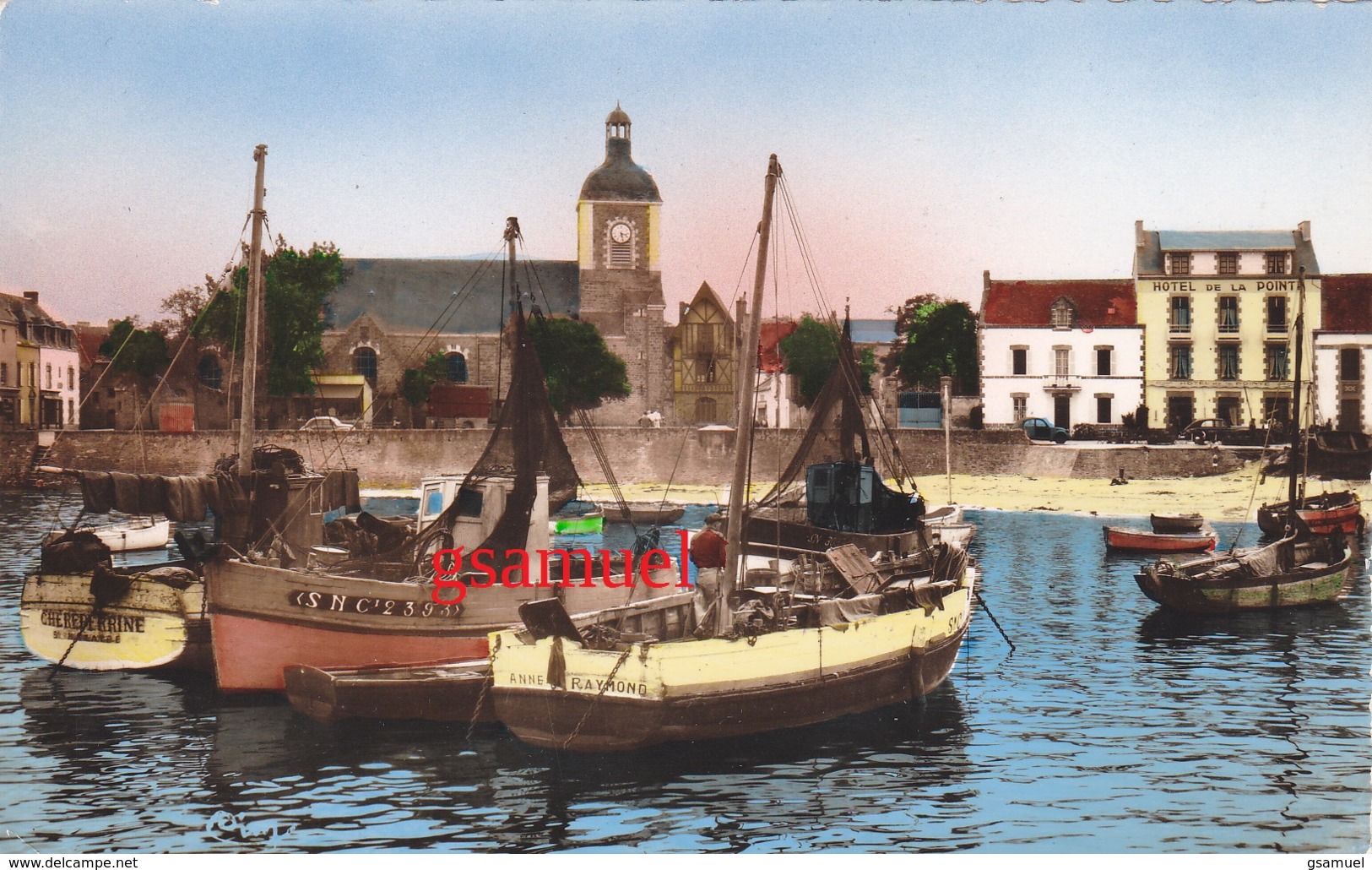 D 44 - Piriac Sur Mer - Le Port – Bateaux De Pêches – Anne Raymond – Hôtel De La Pointe - Piriac Sur Mer