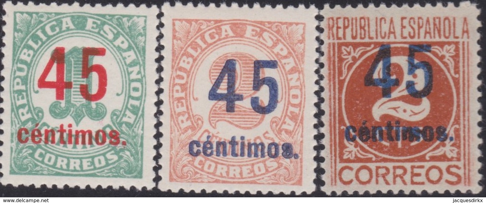 Espana   .   3 Stamps      .     **     .  MNH  .   /   .    Neuf SANS Charniere - Nuevos