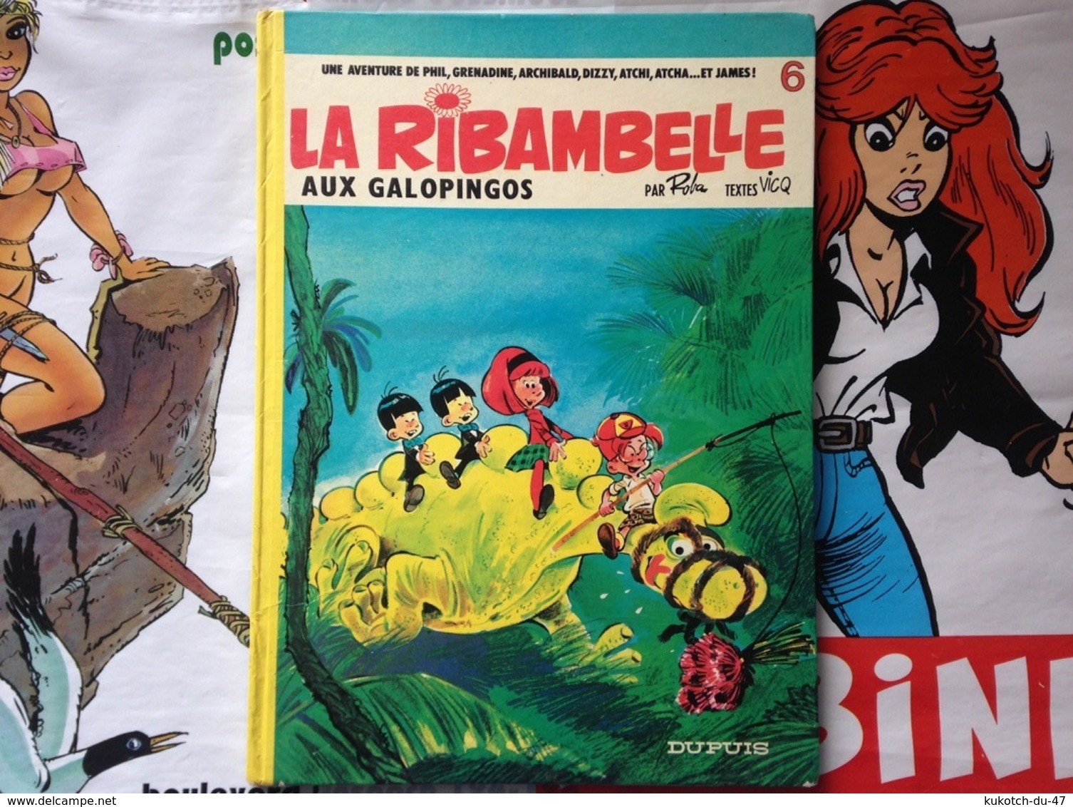 BD La Ribambelle - Tome 6 - Roba (1985) - Ribambelle, La