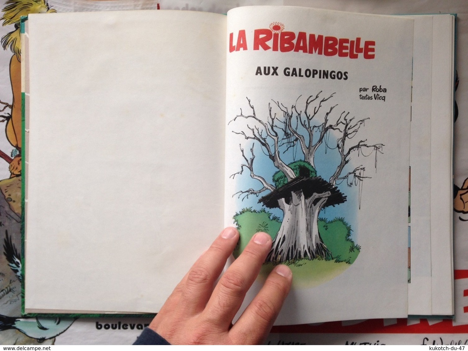 BD La Ribambelle - Tome 6 - Roba (1985) - Ribambelle, La