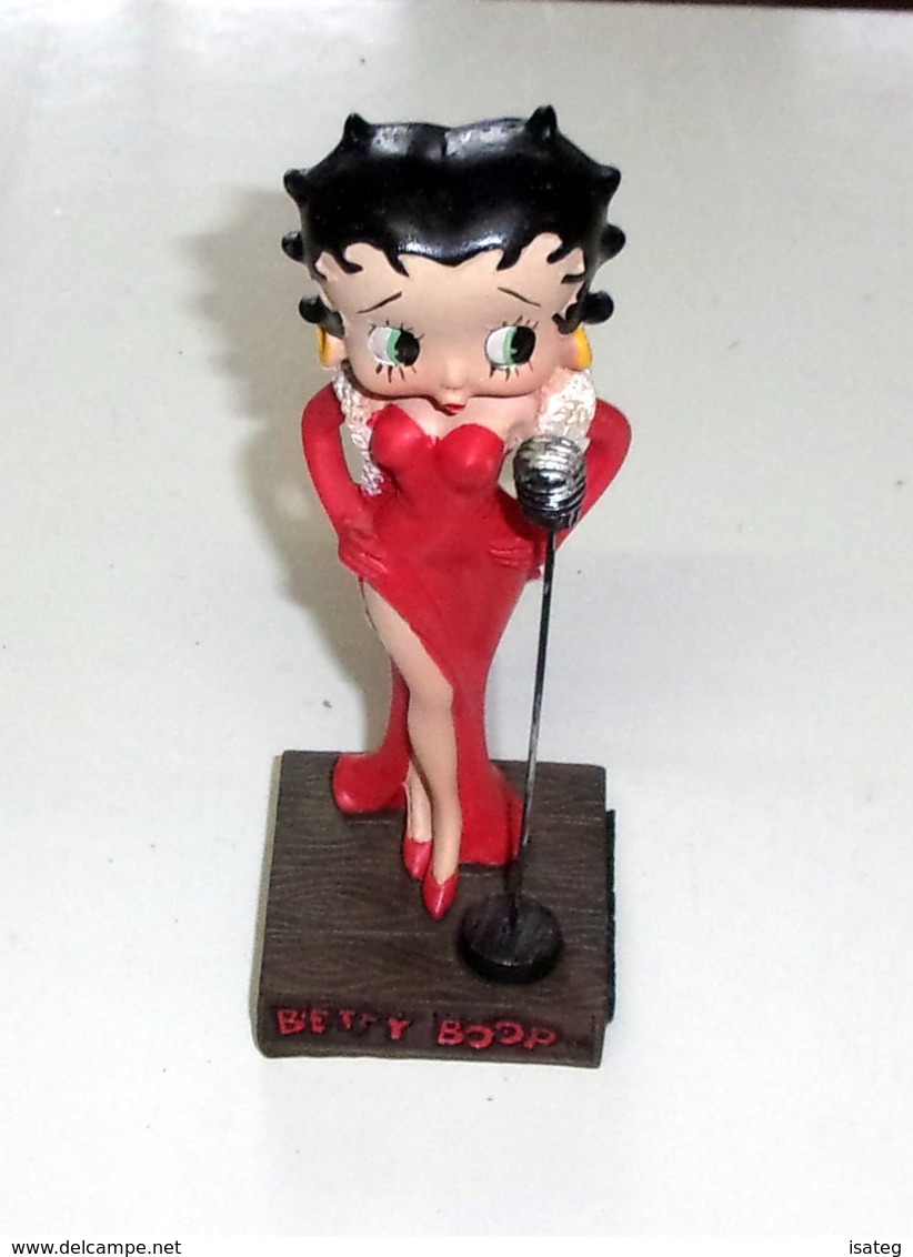 Figurine Betty Boop : CHANTEUSE DE CABARET - Other & Unclassified