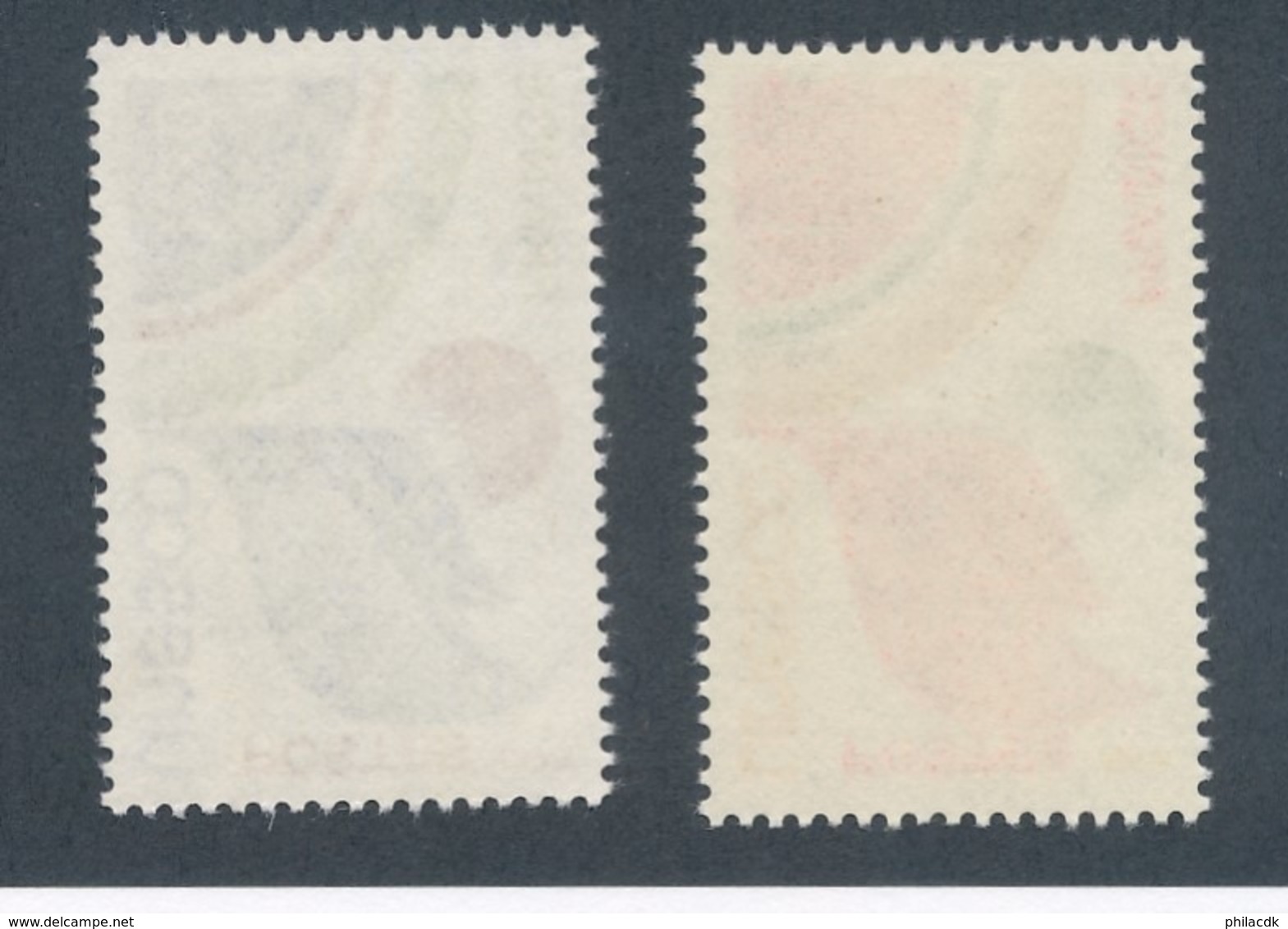 FRANCE - SERVICE N°YT 56/57 NEUFS** SANS CHARNIERE - COTE YT : 1€60 - 1978 - Neufs