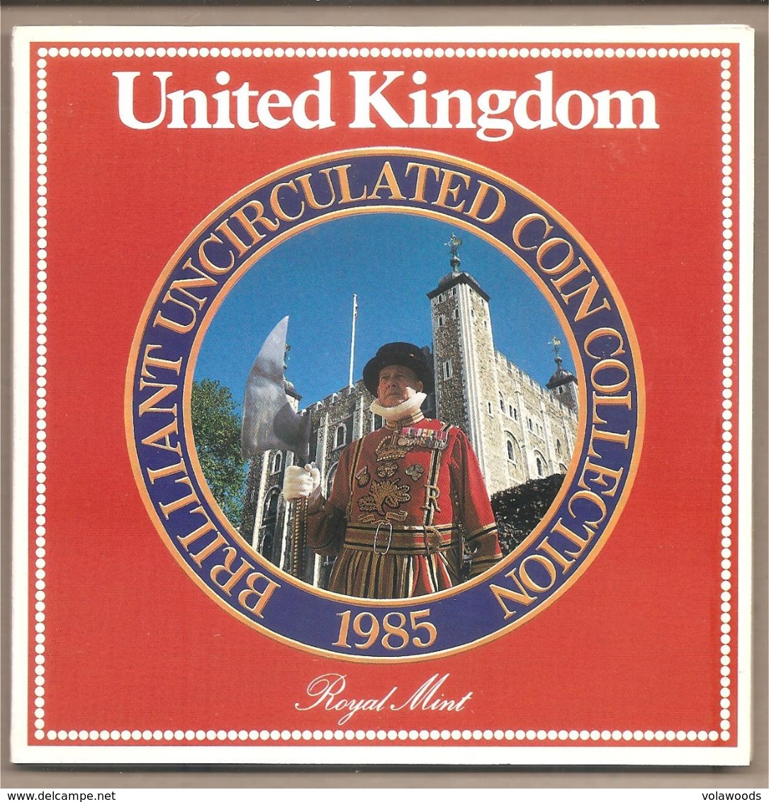 Regno Unito - Brillant Uncirculated Coin Collection - 1985 - Mint Sets & Proof Sets
