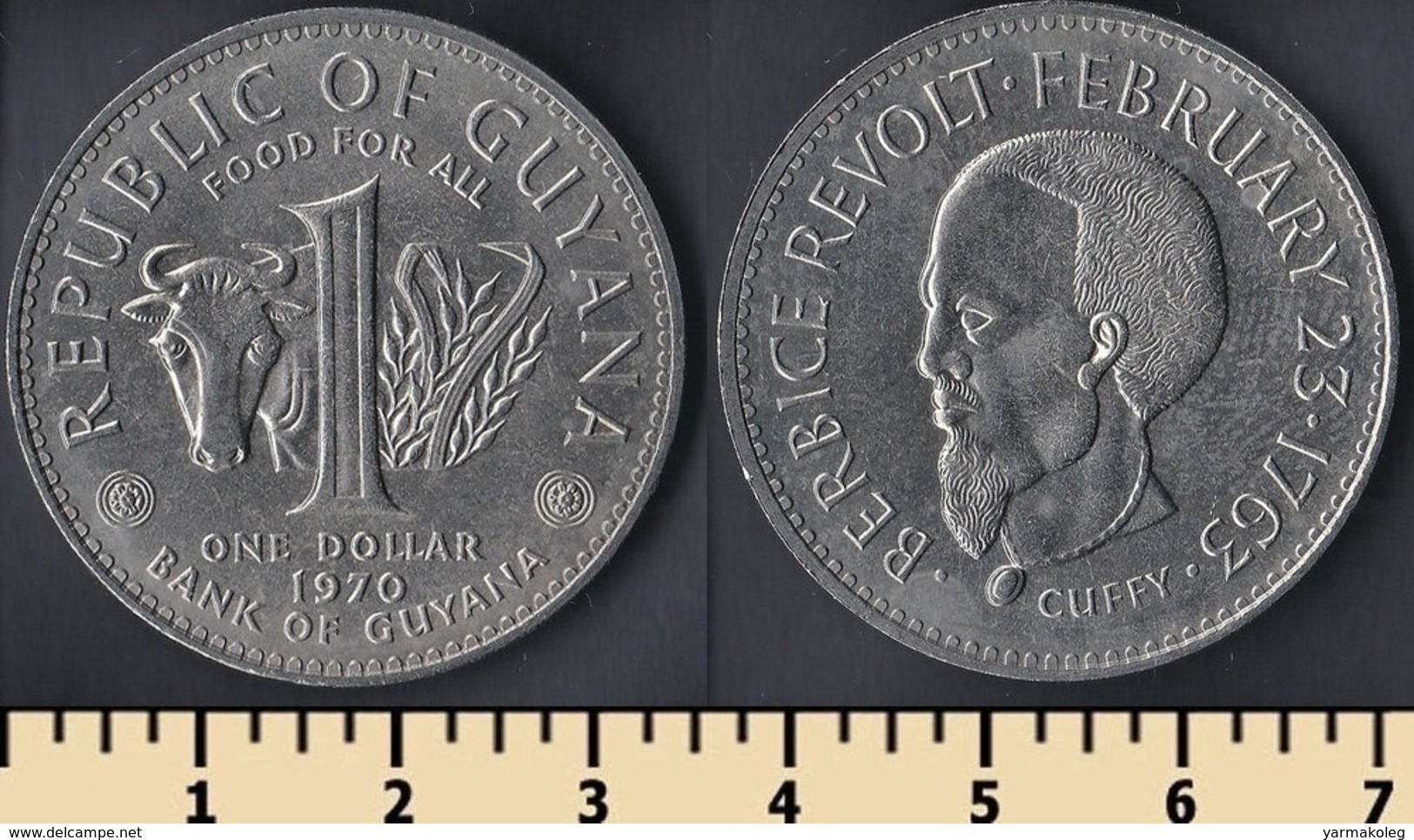 Guyana 1 Dollar 1970 - Guyana