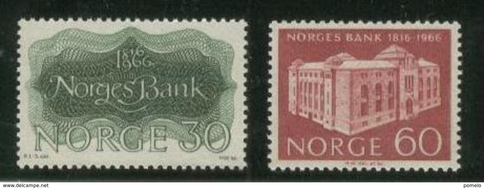 NORVEGIA - 150° Anniversario Banca Di Norvegia - Unused Stamps