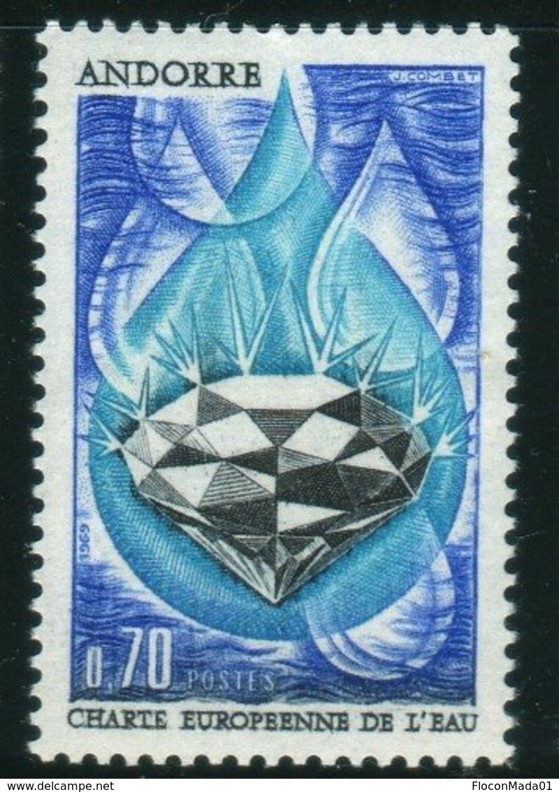 1969 Charte Européenne De L'eau     N°  197    MNH Neuf Sans Charnières  Voir Explications - Neufs