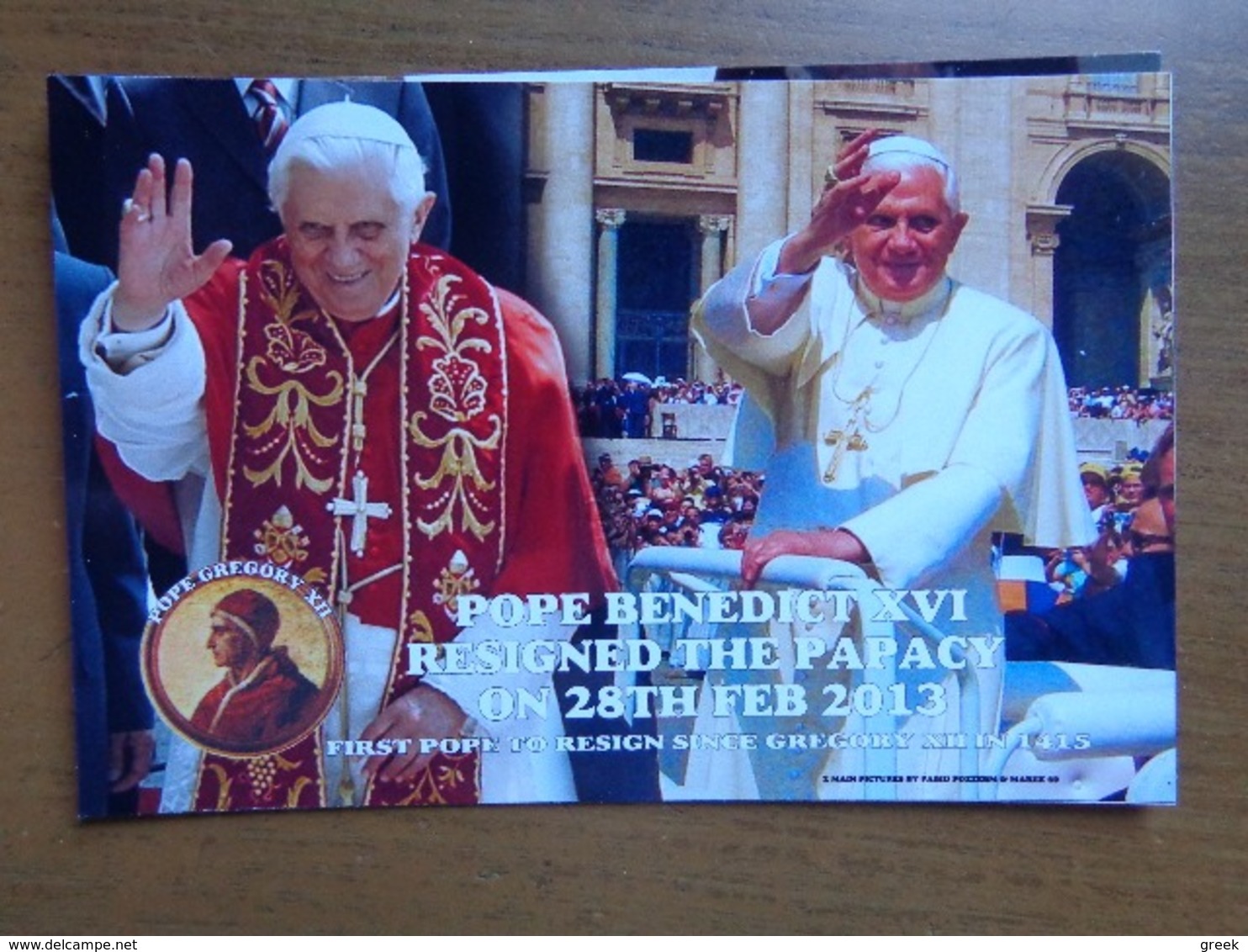 Christendom, Katholiek / Paus / Pope Benedict XVI --> Unwritten - Papes