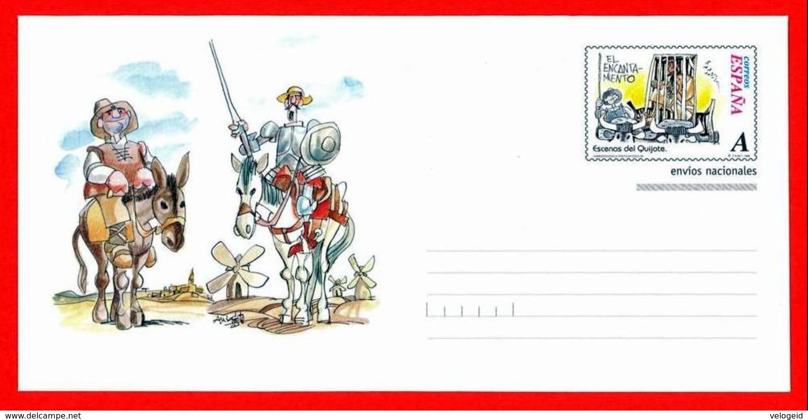 España. Spain. 1998. Escenas De Don Quijote De La Mancha. El Encantamiento - 1931-....