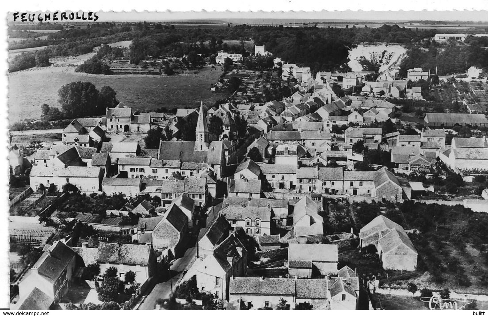 FEUCHEROLLES - Vue Générale Aérienne - Other & Unclassified